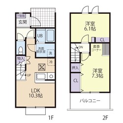 FONTAINEの物件間取画像